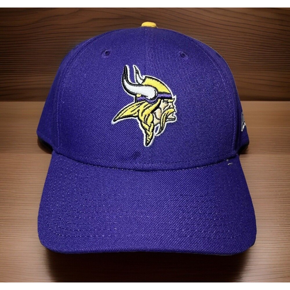 Minnesota Vikings Hat NFL‎ New Era 9Forty Adjustable Cap Purple Men’s One Size